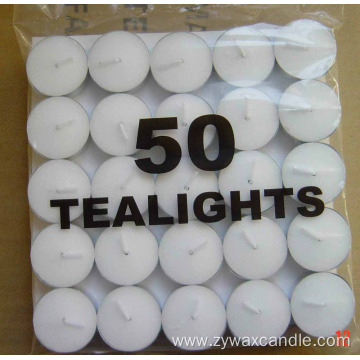 round tin tea candle 12g pressed way tealight